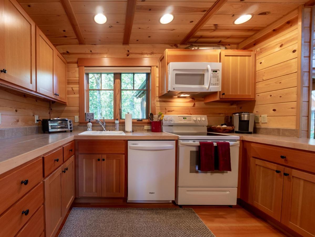 On The River Wooded Bliss Cabin Near Loloma McKenzie Bridge エクステリア 写真