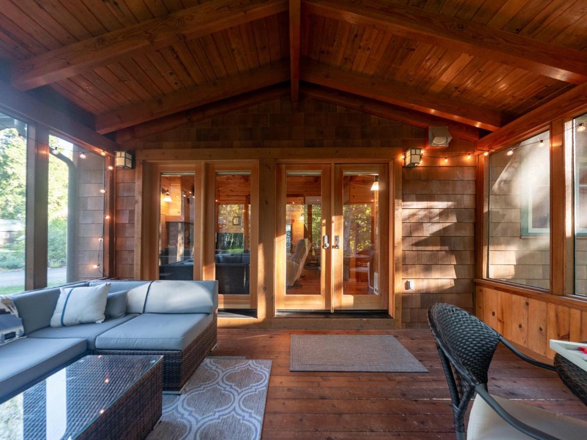 On The River Wooded Bliss Cabin Near Loloma McKenzie Bridge エクステリア 写真